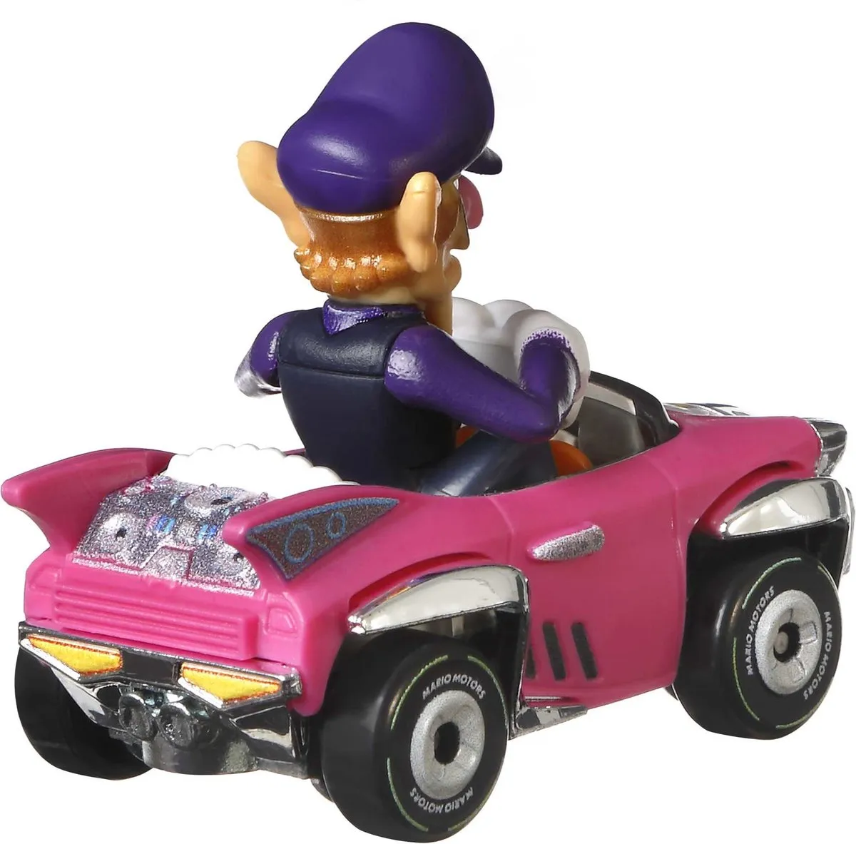 Hot Wheels Super Mario Kart Waluigi Voertuig GJH54 - Multikleur