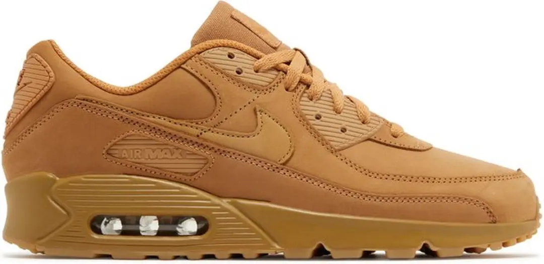 Nike Air Max 90 Premium Heren Sneakers - Bruin - afbeelding 2 van 6