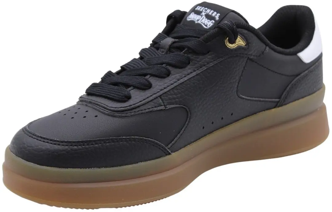 Skechers Duraleather veterschoenen Snoop-cupzool Heren - afbeelding 3 van 6