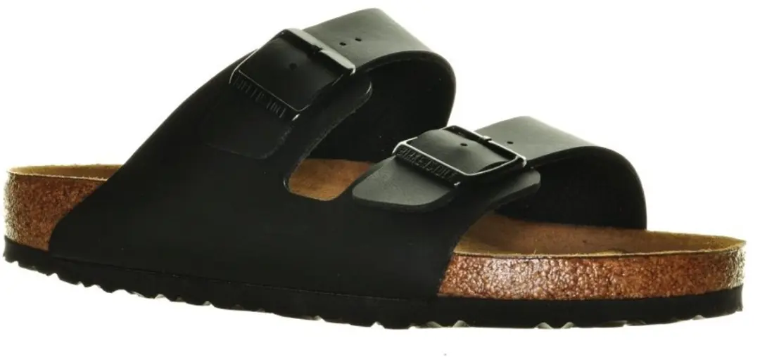 Birkenstock Arizona Birko-Flor Slides 40 - Zwart - afbeelding 2 van 6