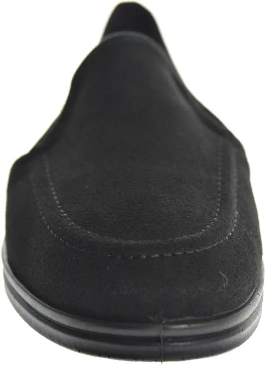 Rohde 2609-90 Microvelour Wollen Pantoffels - Maat 42 - Zwart