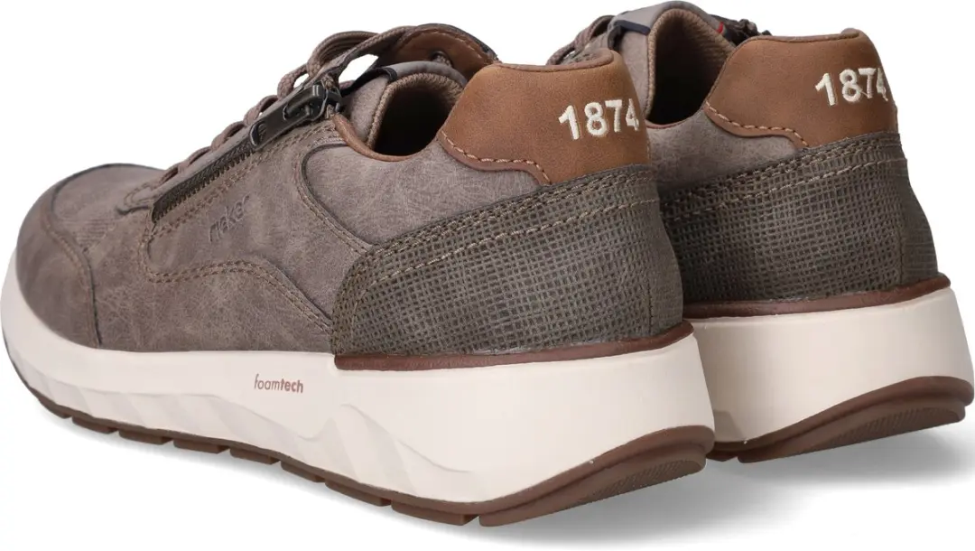 Rieker 301220 Sneakers - Grijs - Maat 45 - afbeelding 6 van 6
