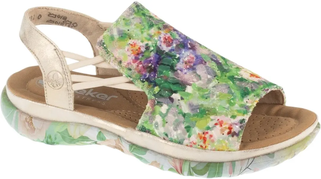 Rieker Sandals, Vrouwen, Veelkleurig, Sandalen, maat: 41