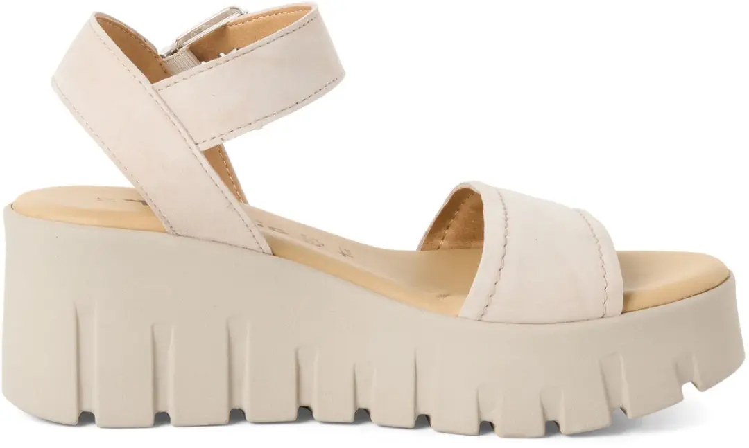 Tamaris Damen Sandalette M2871242 in taupe - afbeelding 3 van 6