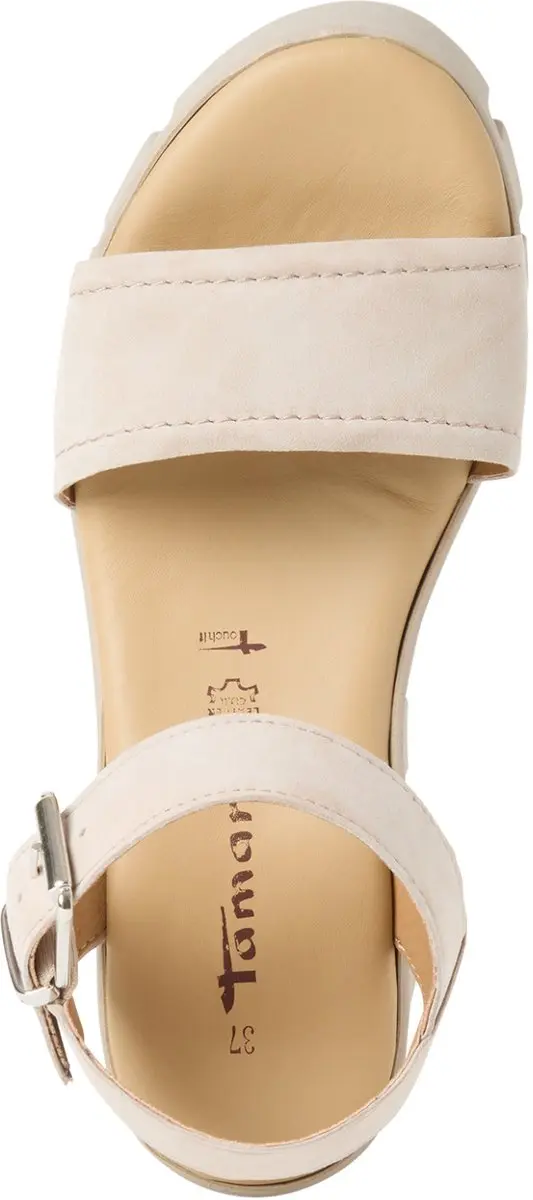 Tamaris Damen Sandalette M2871242 in taupe - afbeelding 5 van 6