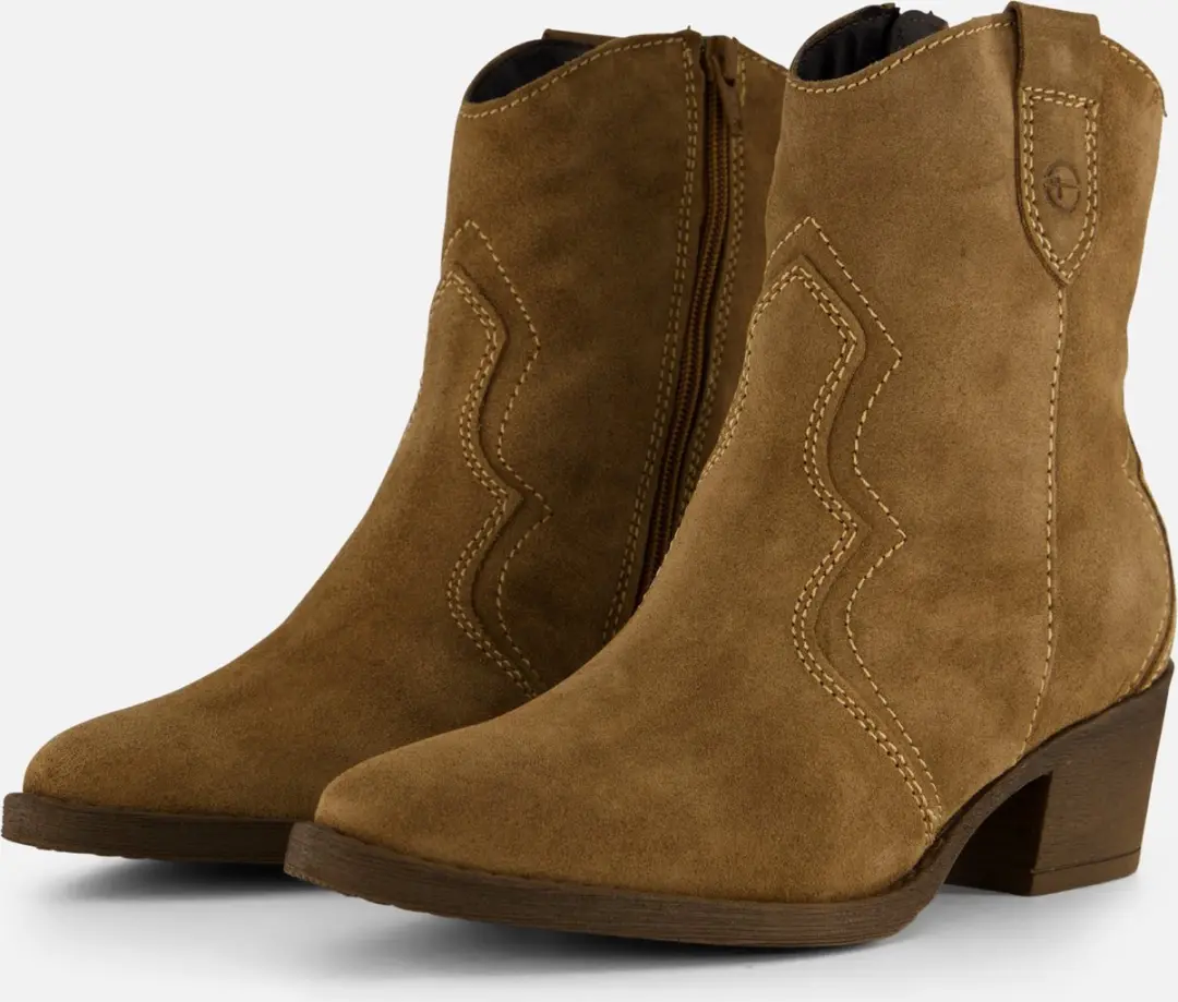 Tamaris Cowboylaarzen bruin Leer