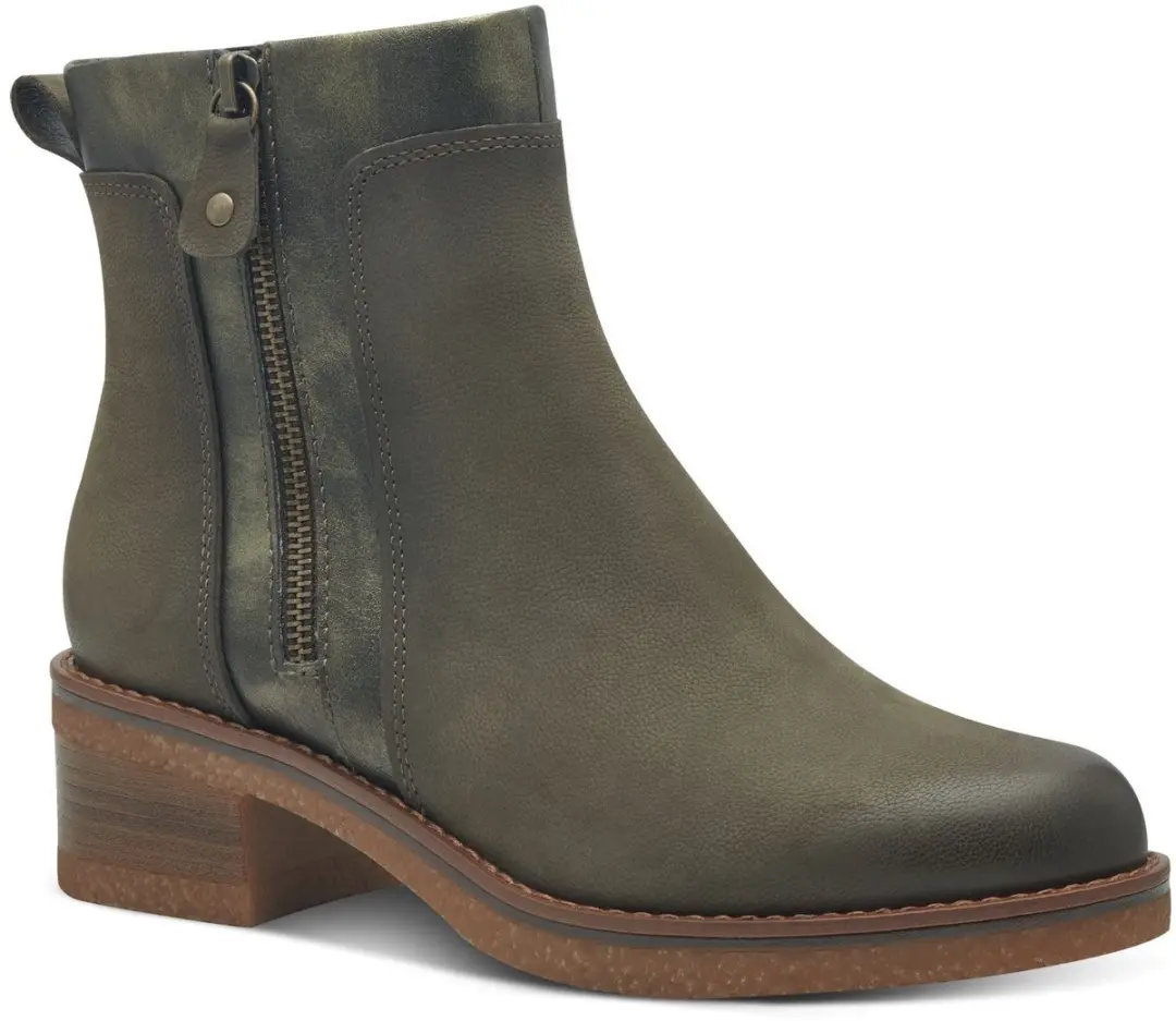 Marco Tozzi Dames Enkellaarsje 2-25064-43 726 F-breedte Maat: 36 EU