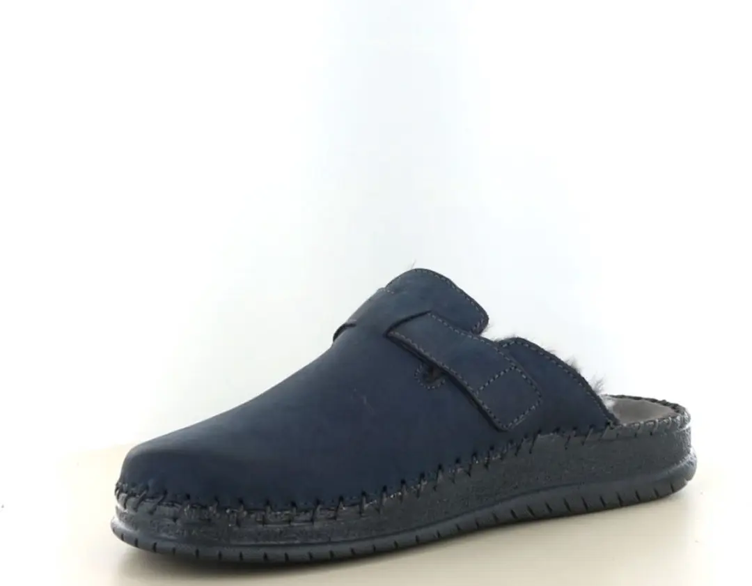 Rohde Heren Pantoffels 6790-56 - Blauw