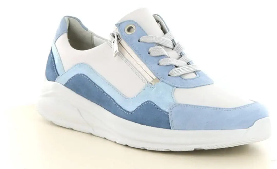 Solidus Kitty Sneakers 54512 - Wijdte H/K - Blauw - 41 - afbeelding 2 van 6