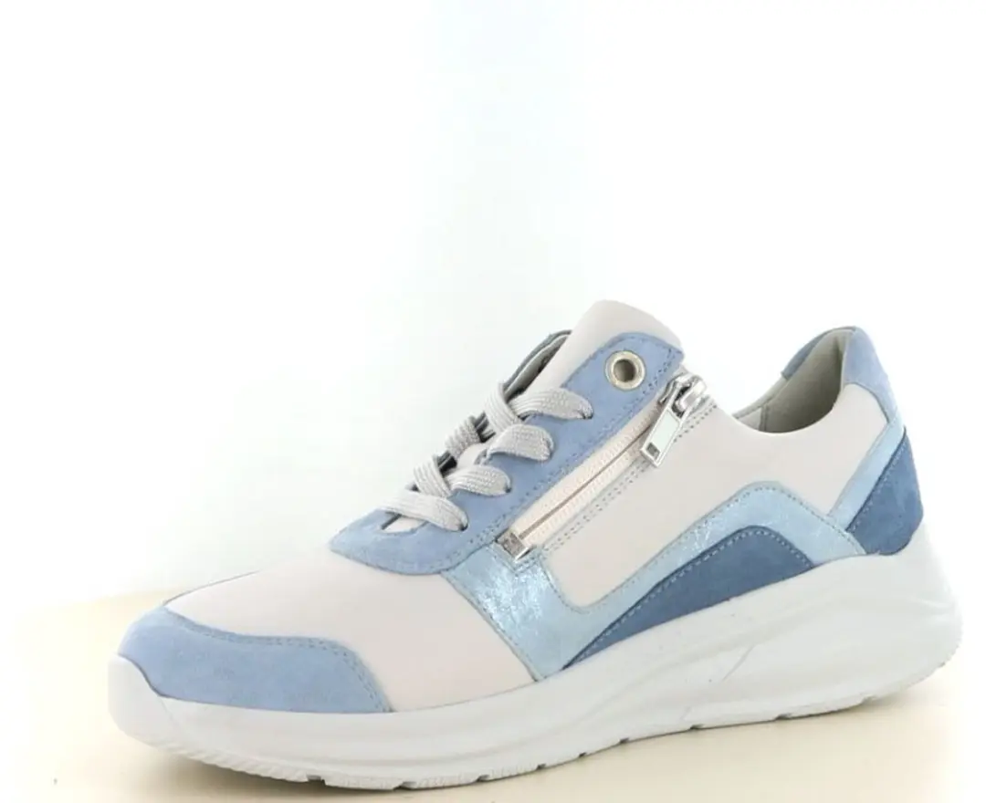 Solidus Kitty Sneakers 54512 - Wijdte H/K - Blauw - 41 - afbeelding 4 van 6