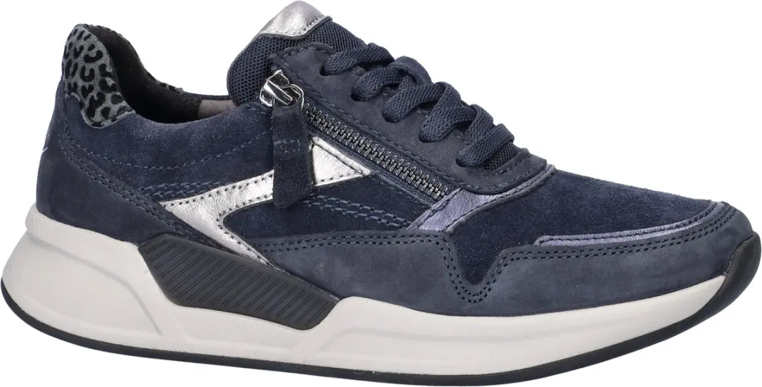 Gabor Rollingsoft Dames Sneaker - Donkerblauw