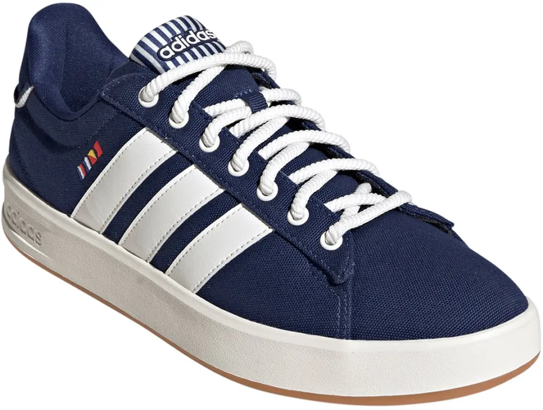 Adidas Grand Court 3.0 herensneakers van textiel KI3272 blauw