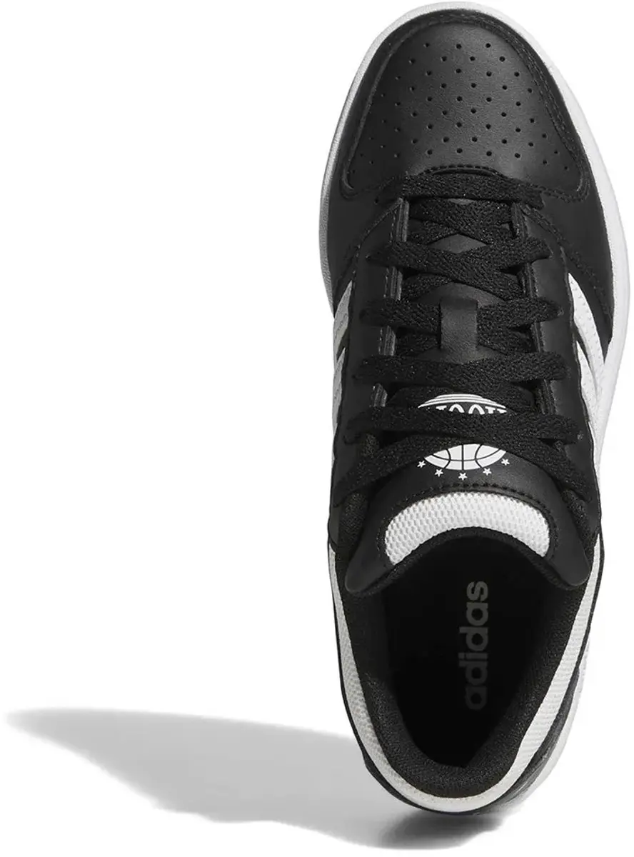 adidas Hoops Classic Sneakers Junior 38 2/3 - Zwart/Wit - afbeelding 3 van 6