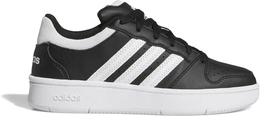 adidas Hoops Classic Sneakers Junior 38 2/3 - Zwart/Wit - afbeelding 2 van 6