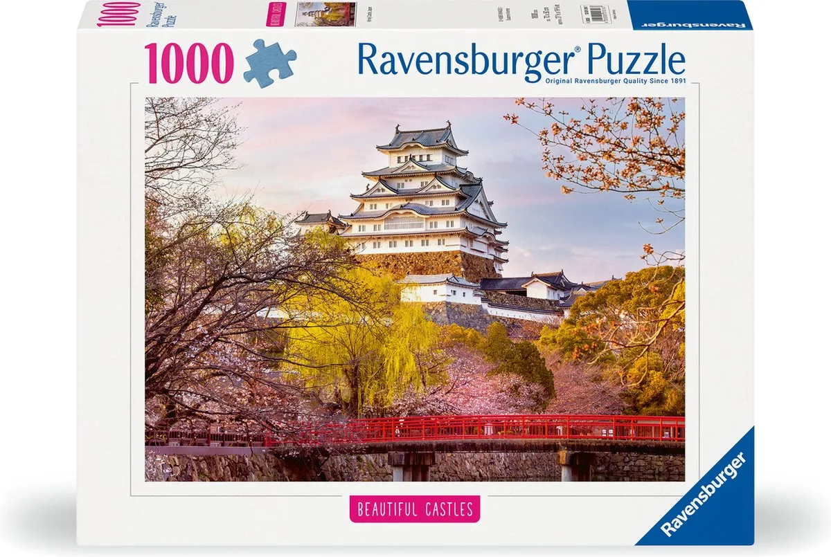 Ravensburger Himeji Castle Legpuzzel 1000 Stukjes - Multicolor
