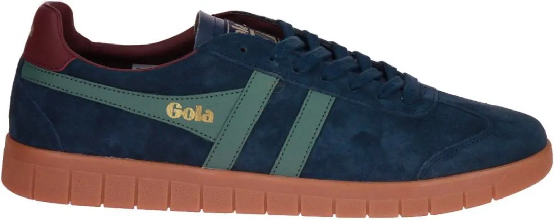 Gola Hurricane Suede Sneaker 45 - Navy/Sage - afbeelding 2 van 6