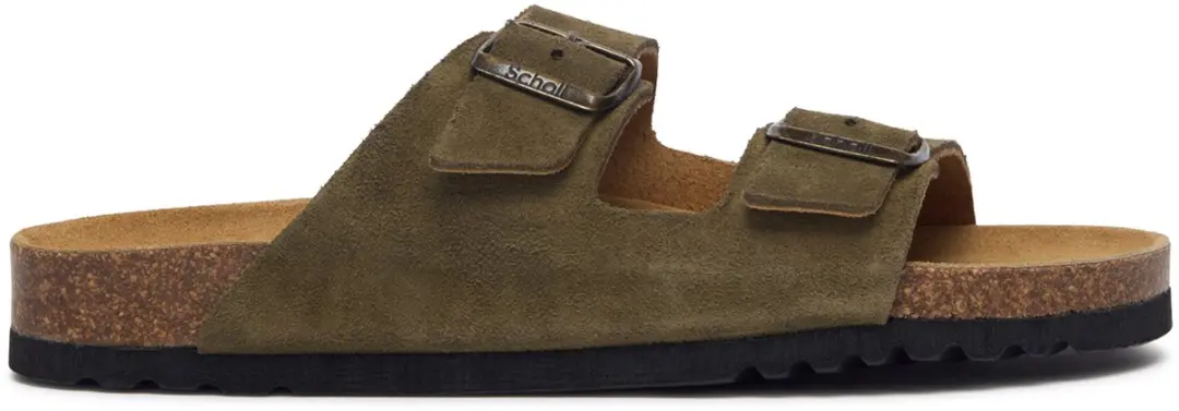 Scholl Sandalen Julien 2 Riemen Suede Heren