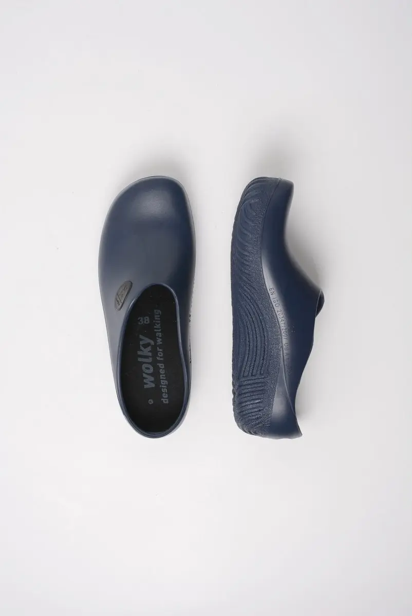 Wolky Dames Klompen 02550 OK Clog-Klomp Blauw