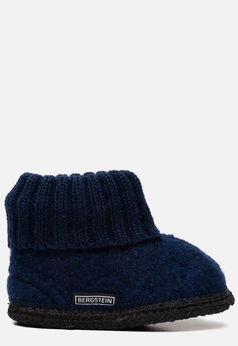 Bergstein Cozy Sloffen Junior - Maat 22 - Dark Blue - afbeelding 4 van 6