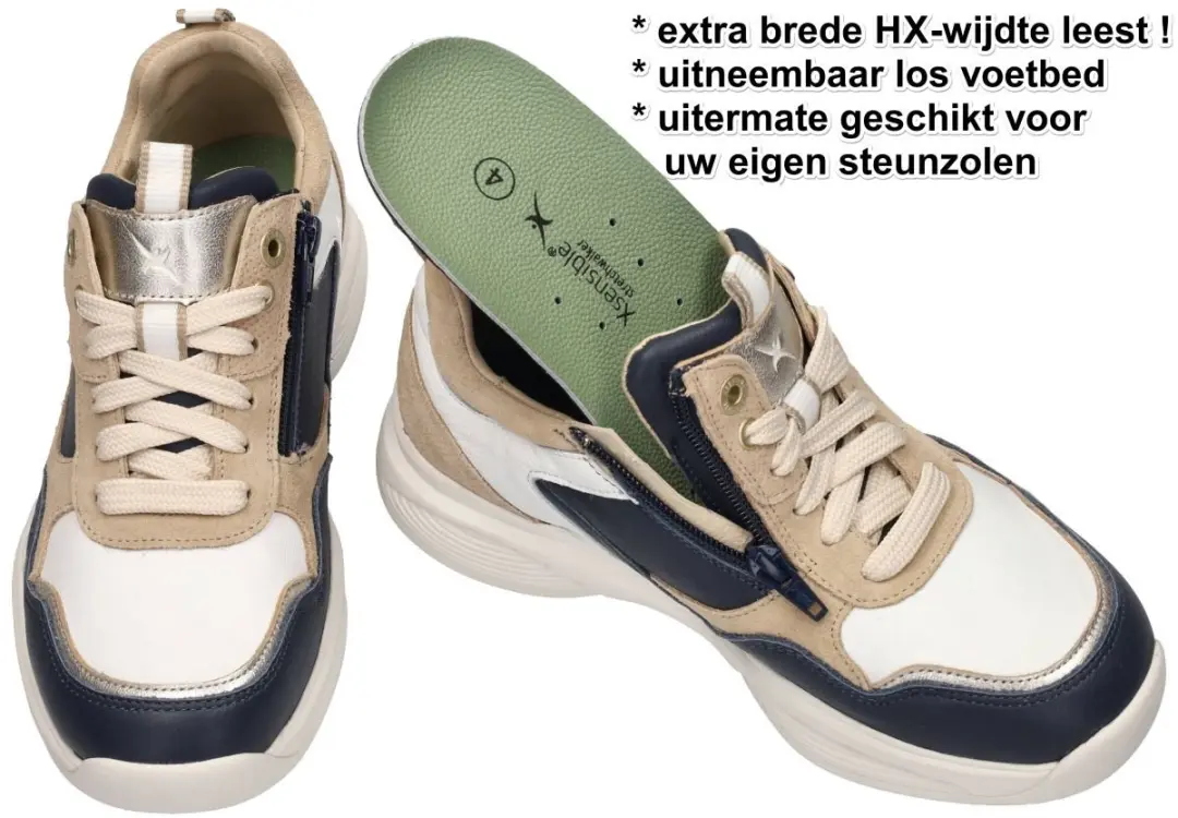Xsensible SWX28 HX Dames Sneakers - Maat 42 - afbeelding 3 van 4