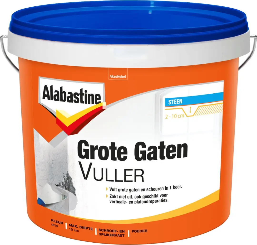 Alabastine Grote Gaten Muurvuller Poeder