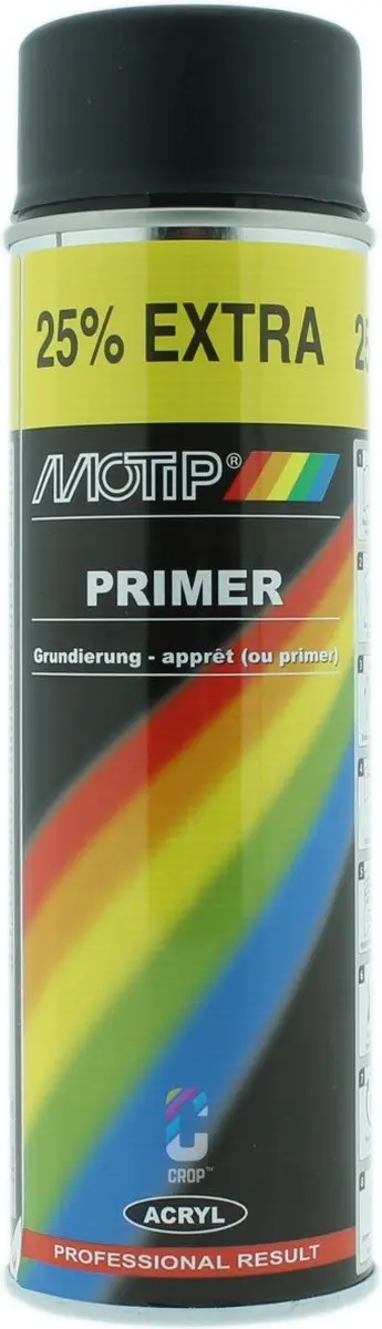 Motip 4052 Metaalprimer Zwart