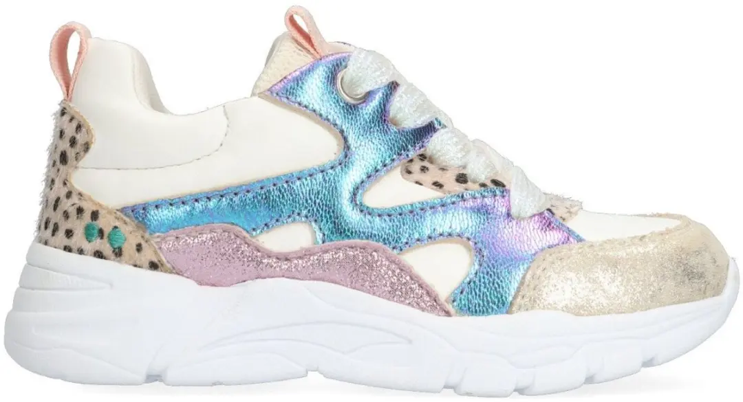 Sanne Spring Lage Sneakers Meisjes Blauw