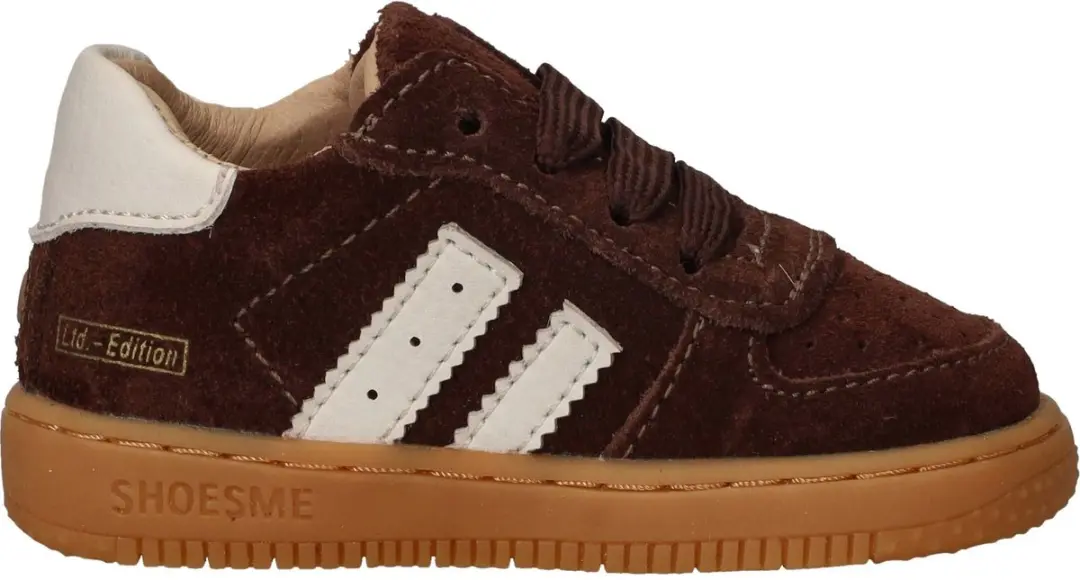 Shoesme Bruin Suède Sneakertje