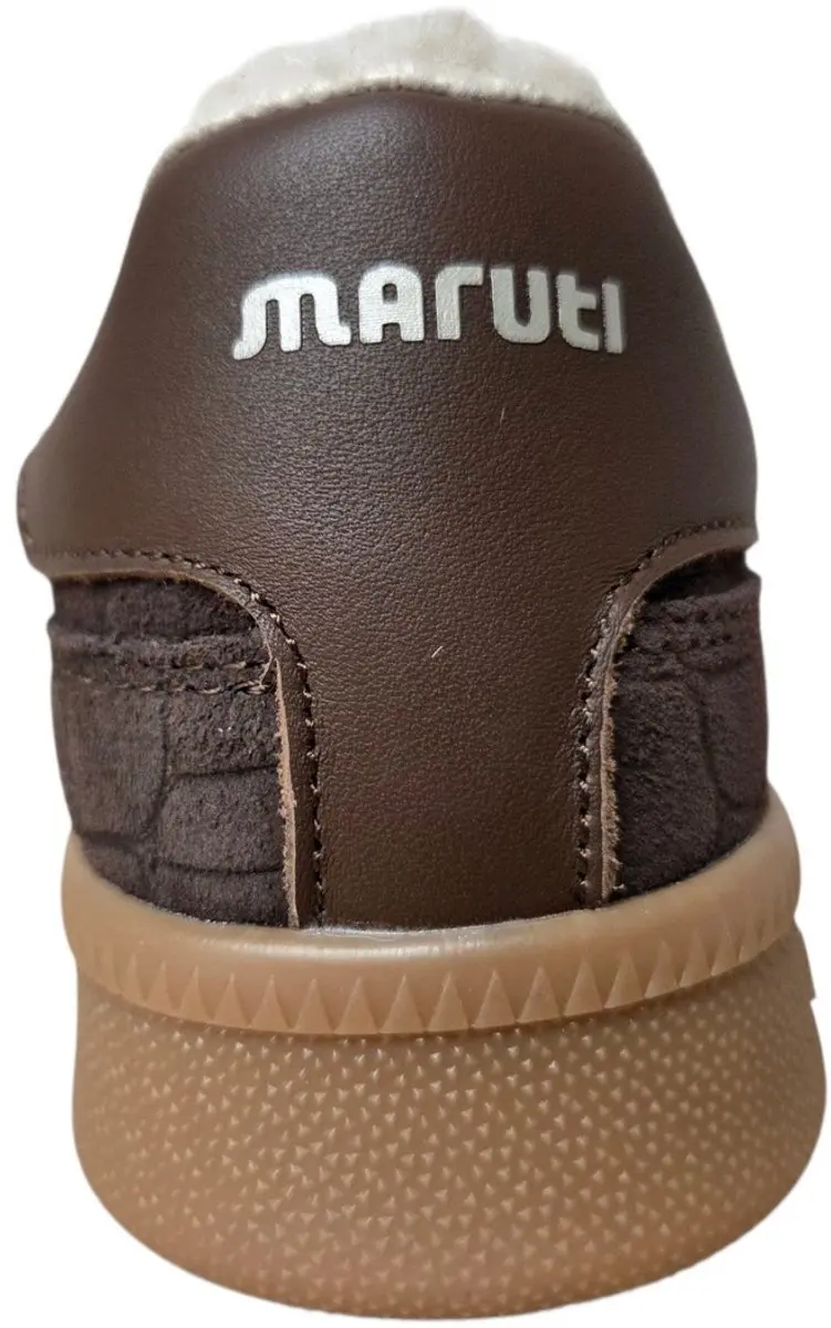 Maruti Yana Suede Sneakers - Dames Bruin 37 - afbeelding 2 van 6