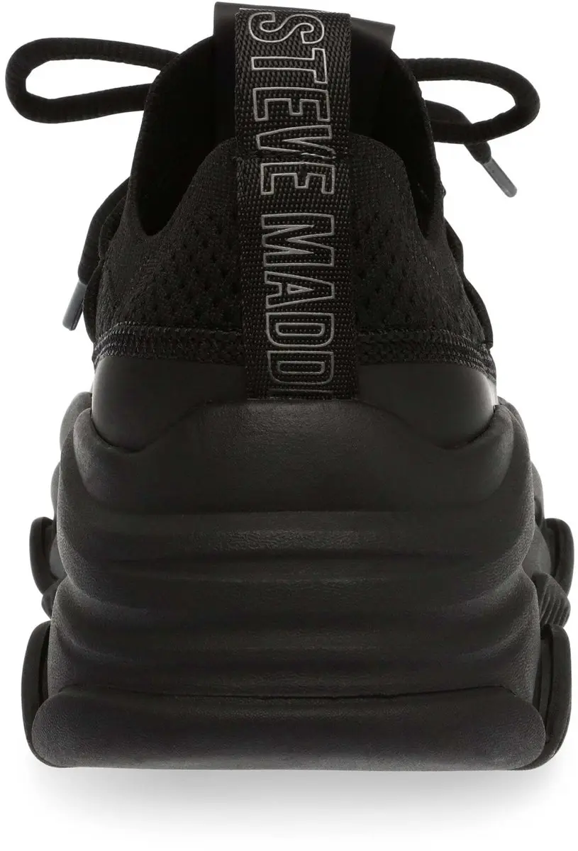 Steve Madden Playmaker Damestrainers 39 - Zwart