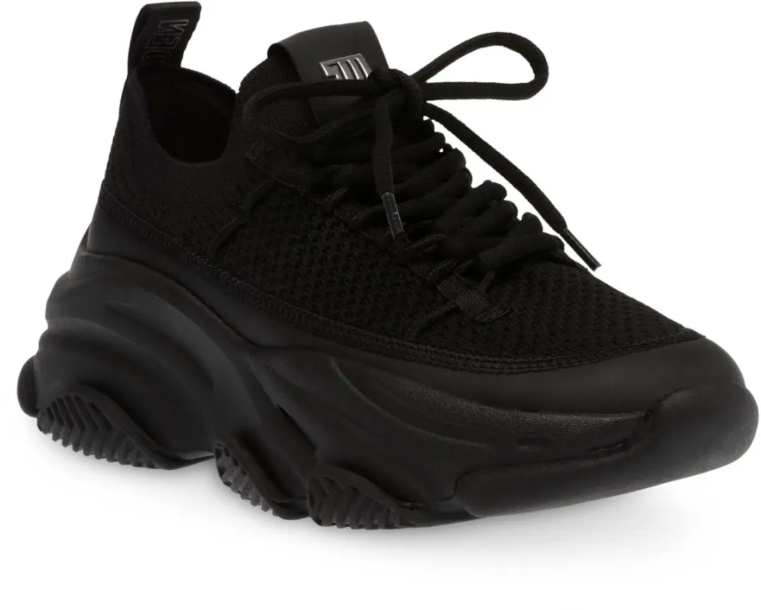 Steve Madden Playmaker Damestrainers 39 - Zwart