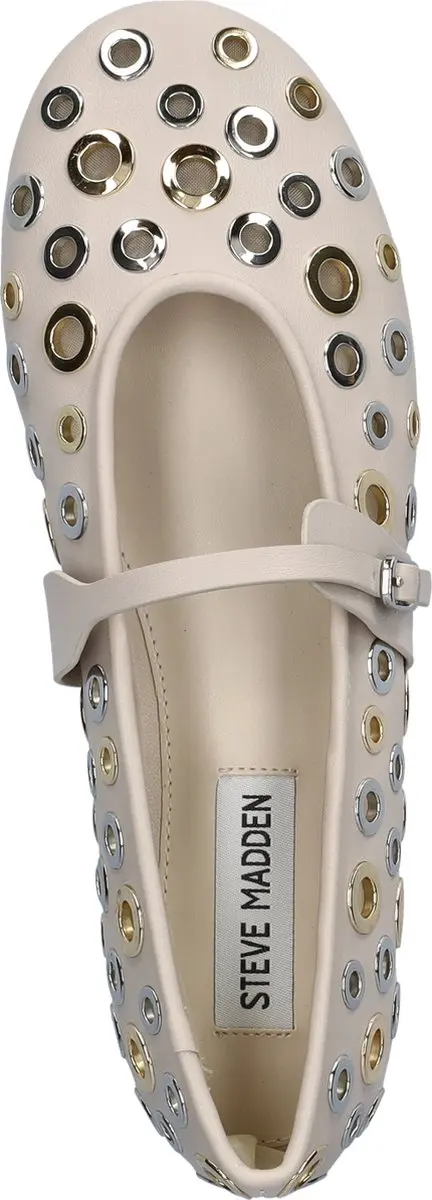 Steve Madden Rejoice-S Ballerina - Wit - Maat 37
