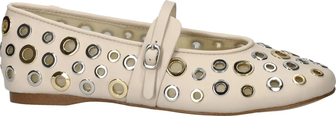 Steve Madden Rejoice-S Ballerina - Wit - Maat 37
