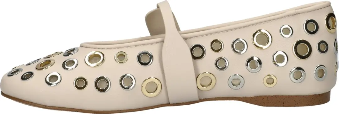 Steve Madden Rejoice-S Ballerina - Wit - Maat 37