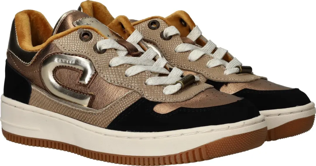 Cruyff Junior Campo Low Sneakers Meisjes - Brons - 37 - afbeelding 4 van 6