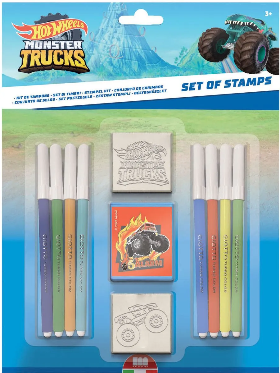 Hot Wheels Stempelset