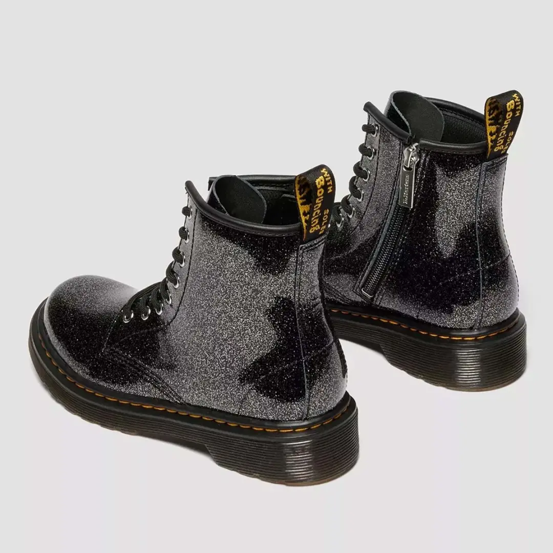 Dr. Martens 1460 J 8 Eye Boot - Zwart - afbeelding 2 van 6