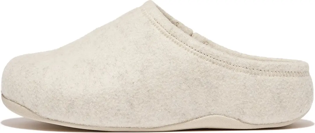 FitFlop Shuv Cushy Vilten Clogs 37 - WIT