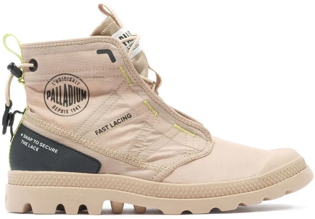 Palladium Pampa Travel Lite Ripstop Laarzen Beige EU 37