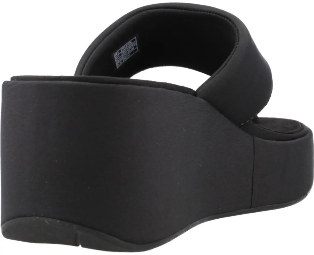 FitFlop Wedge Toe-Post Sandalen Dames - Zwart - afbeelding 4 van 6