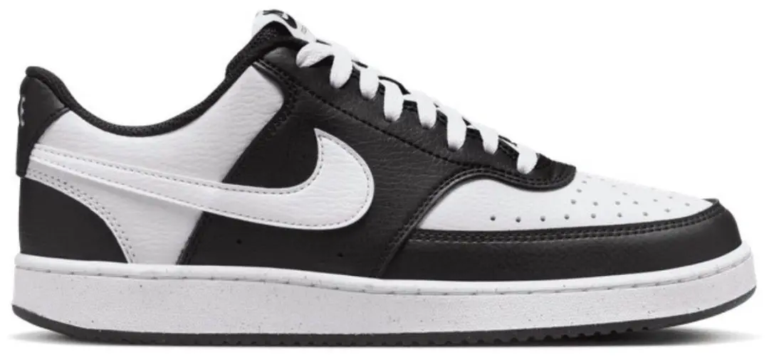 Nike Court Vision Low Sneakers - Wit/Zwart