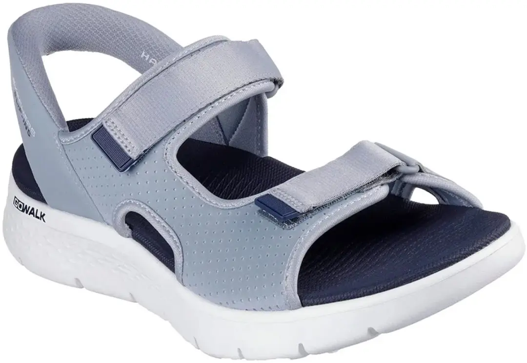 Skechers Go Walk Flex Sandalen - Heren - Grijs - afbeelding 5 van 6