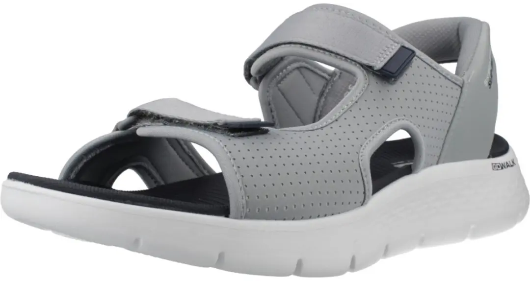 Skechers Go Walk Flex Sandalen - Heren - Grijs - afbeelding 4 van 6