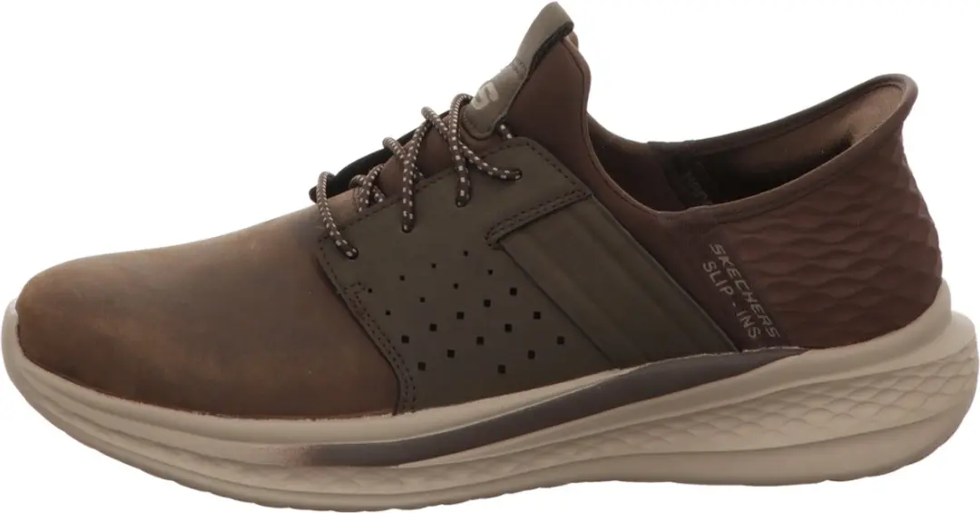 Skechers Slip-ins Instappers Heren - Bruin - 47.5 - afbeelding 4 van 6