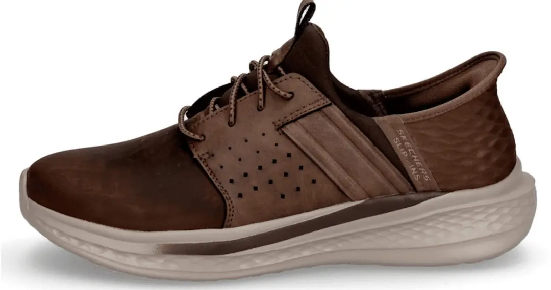 Skechers Slip-ins Instappers Heren - Bruin - 47.5 - afbeelding 2 van 6