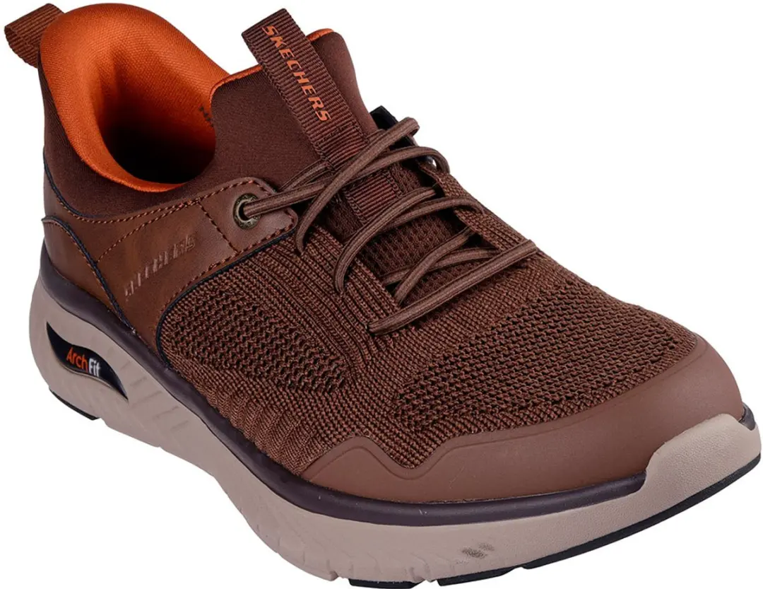 Skechers Arch Fit Crosser Emeric Schoenen Bruin EU 41 Man