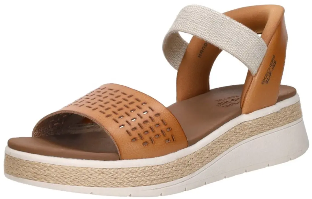 Skechers Slip-ins Bobs Sun Ray - Step Aside - Dames Sandalen - Luggage - afbeelding 4 van 6