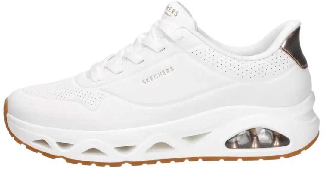 Skechers Uno Glide Step Glide On Air Sneakers 190113 - Wit