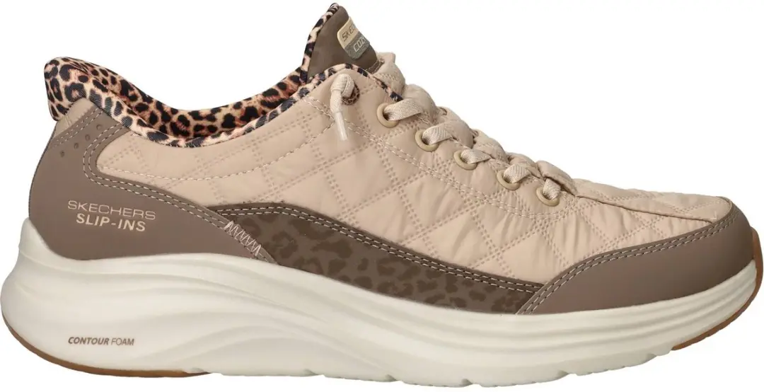 Skechers CONTOUR FOAM-LEOPARD DREAM Dames Instappers