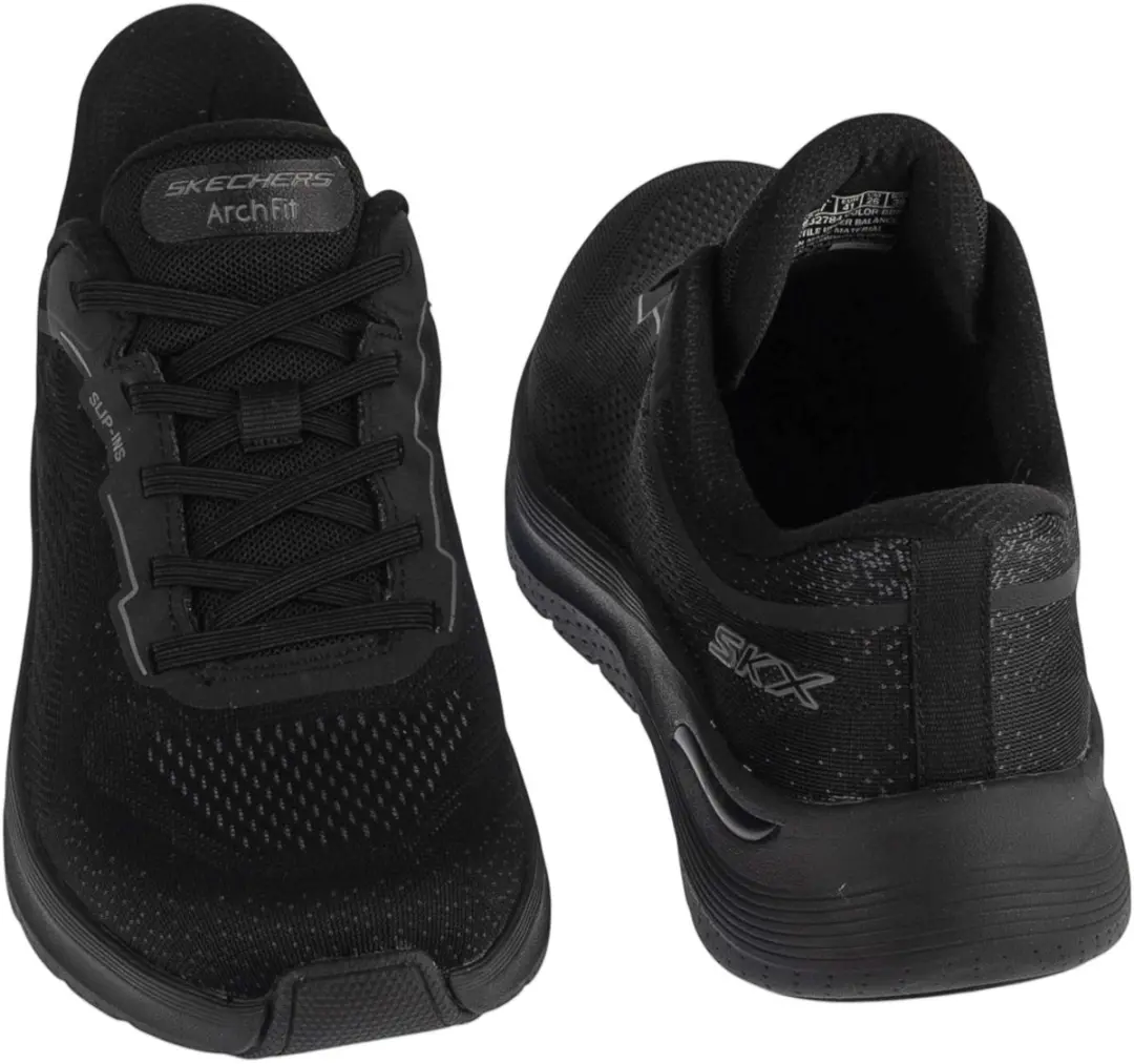 Skechers Slip-Ins Arch Fit 2.0 232784-BBK Sneakers - Zwart - afbeelding 5 van 5